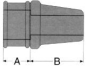 Preview: VOLVO PENTA Wellendichtung 25 mm
